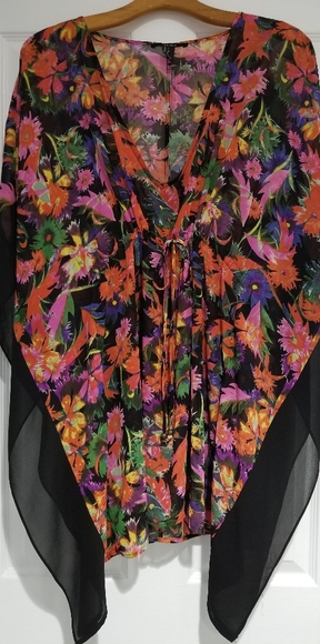 Floral Cover Up Dress - Picture 1 of 2